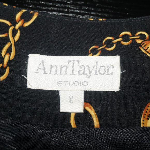 Vintage 80s Quilted Cropped Chain Coin Jacket - Picture 8 of 12